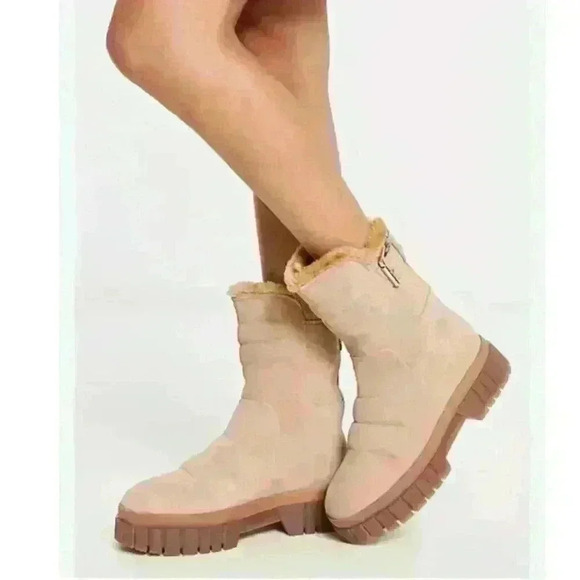 Free People Shoes - Fable Faux Fur Boots‎